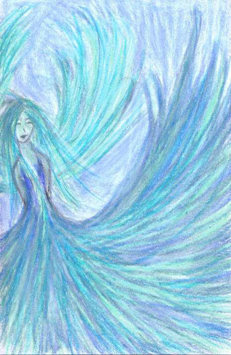 Blue angel by iceangel