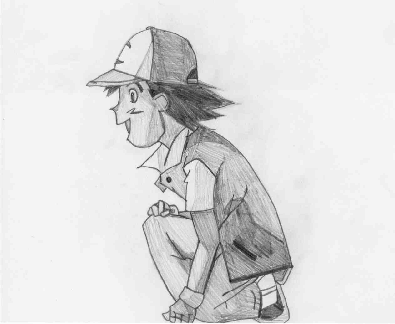 Ash from Pokemon by idkdotcom
