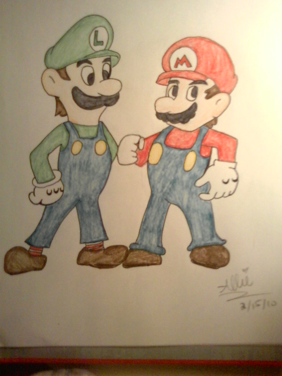 Mario and Luigi - Request for Hannah by idoodle