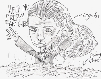 Legolas drowned in cheese!!!! by idrownedincheese