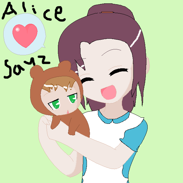 Alice SAYZ rofl'd by iiDeathTheKidxHaruko