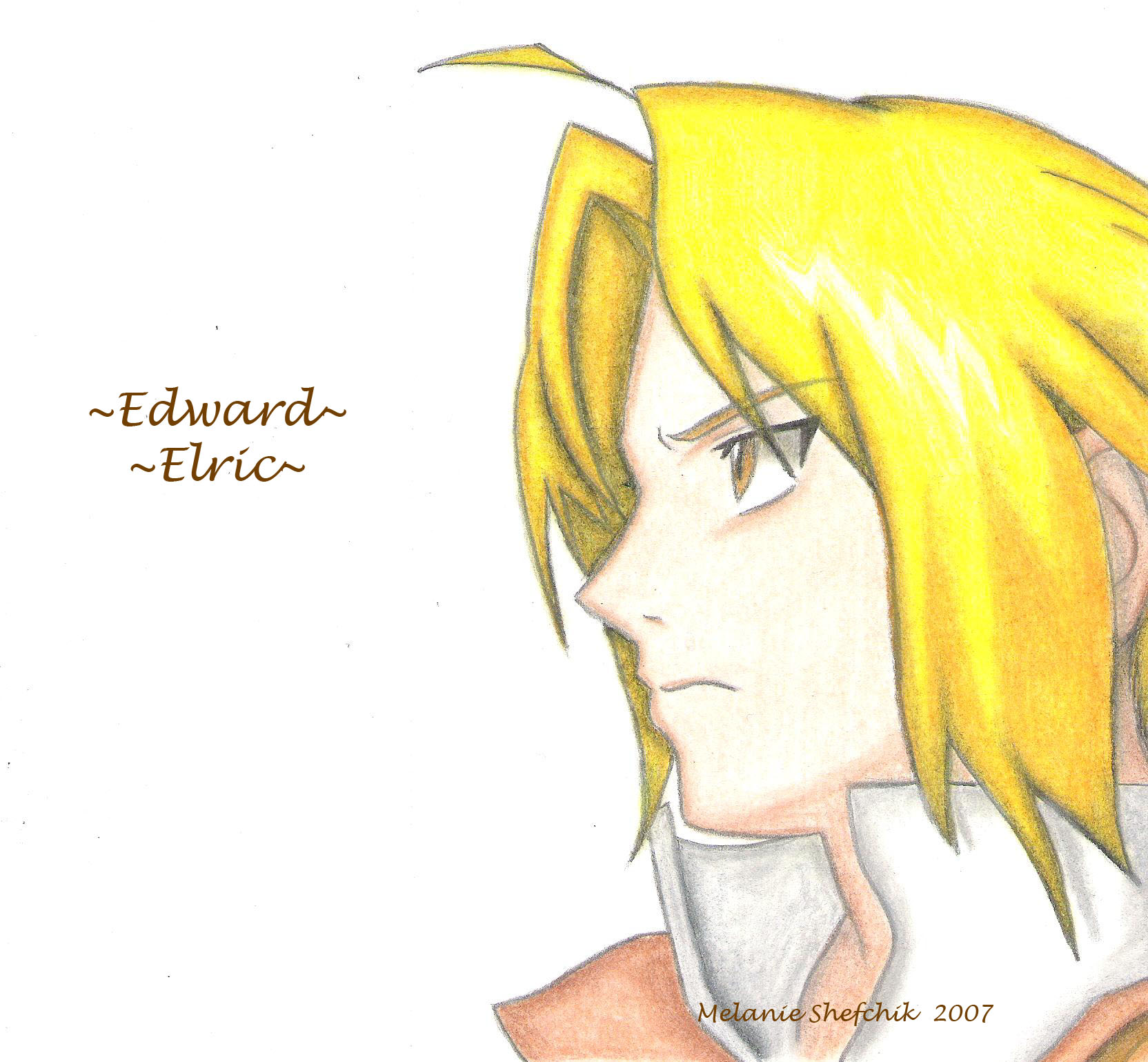 Edward Elric by ilikeceeereal