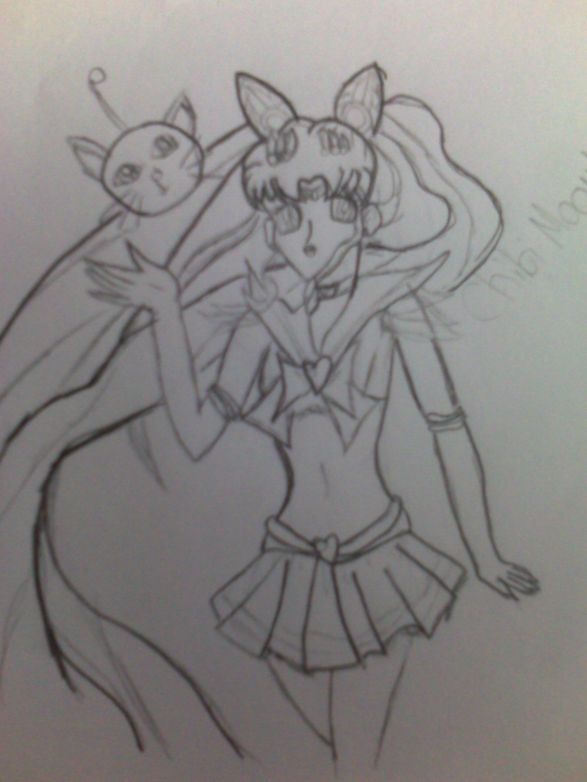 aa. Older Sailor Chibi Moon by ilikktomoo1