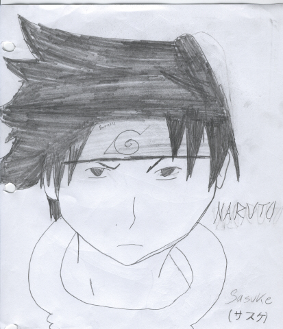 Sasuke by iloveanime