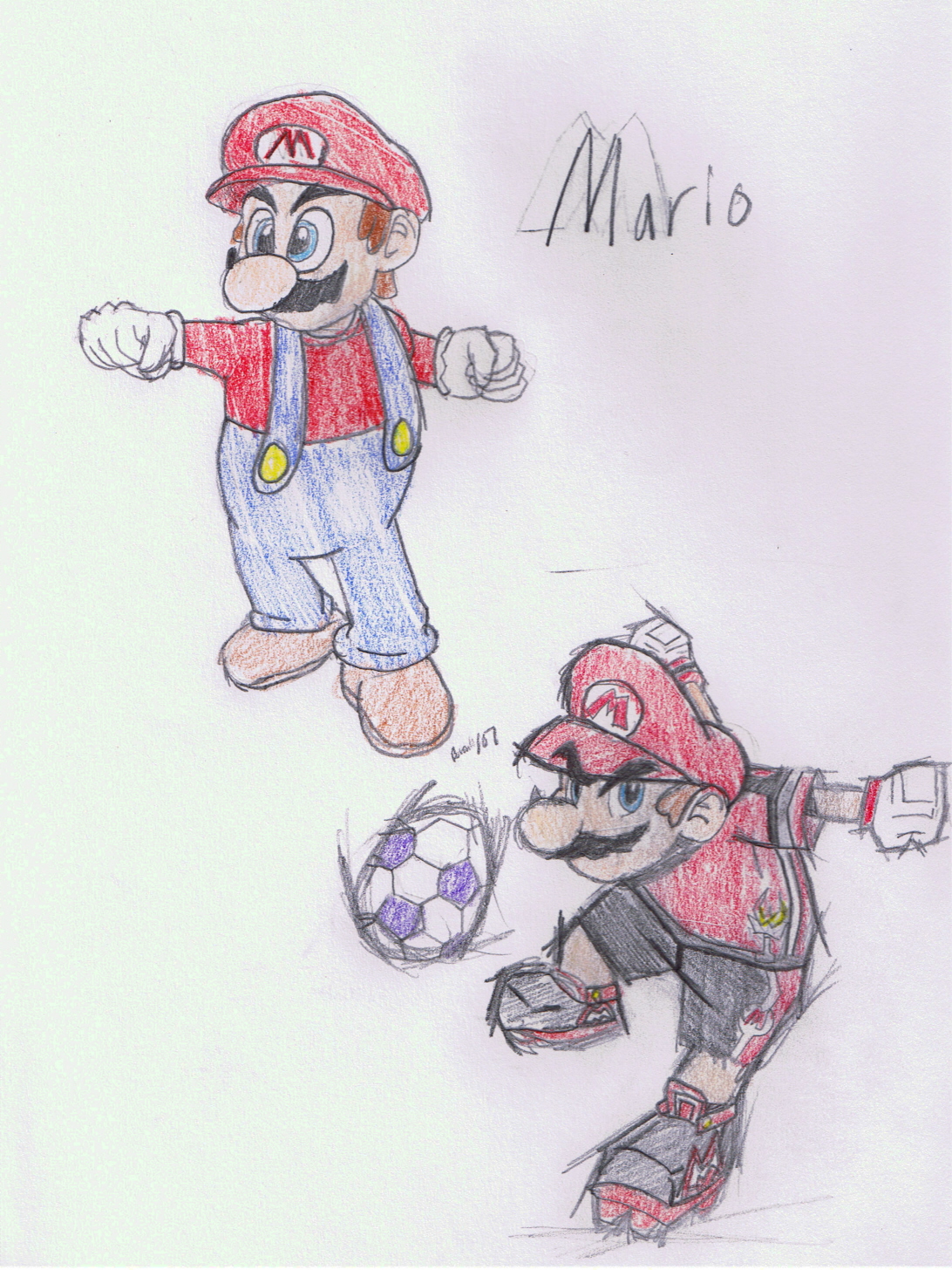 Mario by iloveanime