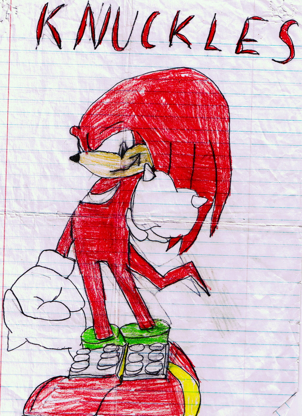 First Knuckles by iloveanime
