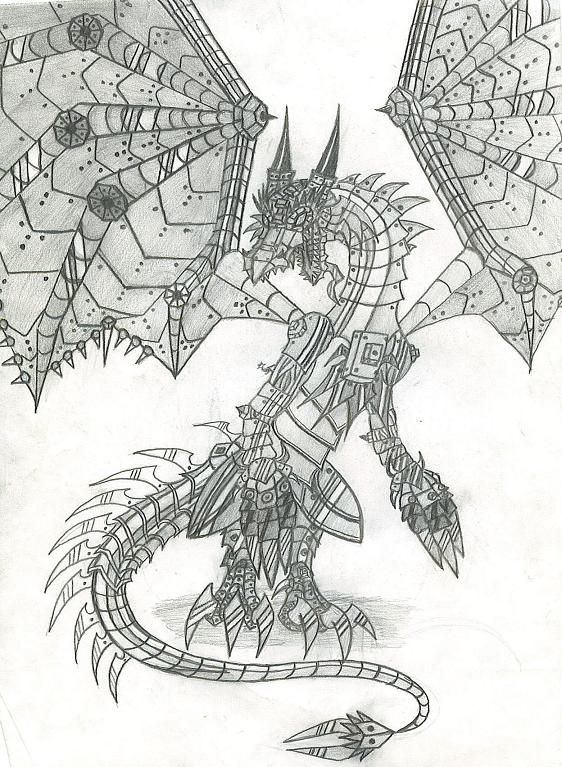Machine Dragon by ilovebalmung