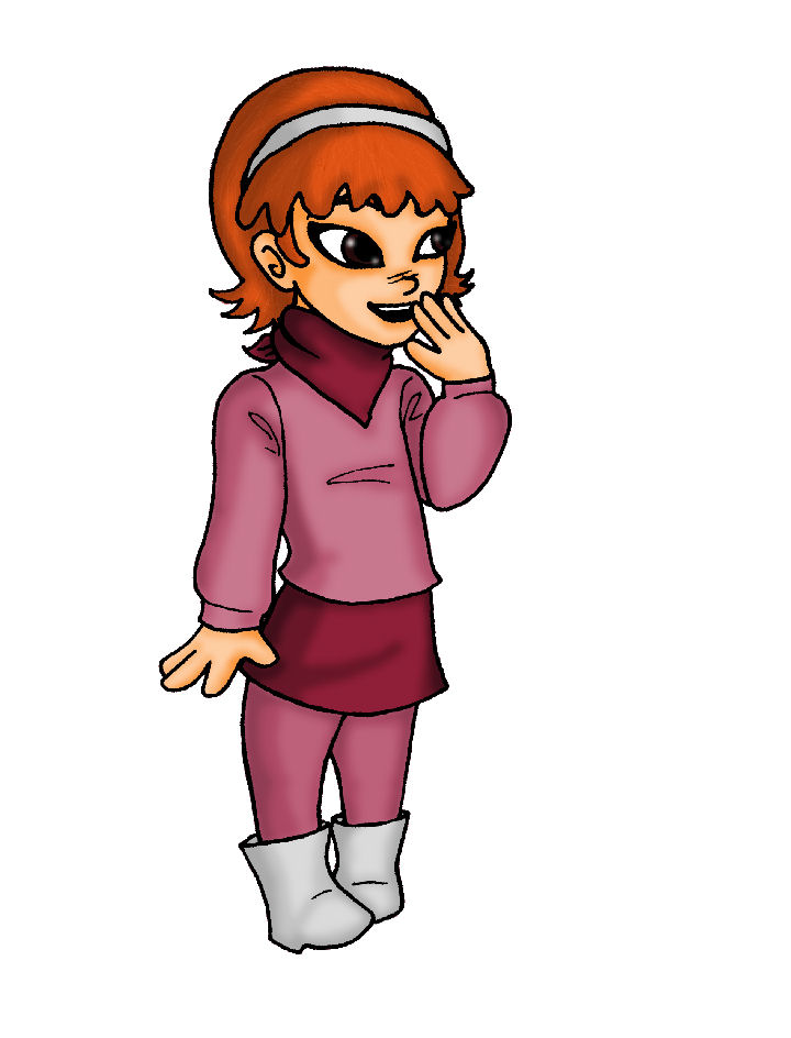 Daphne Blake for Racoon1 by iluvhankmypup