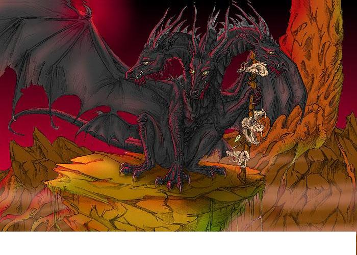 Dragon From Hell by im_lost