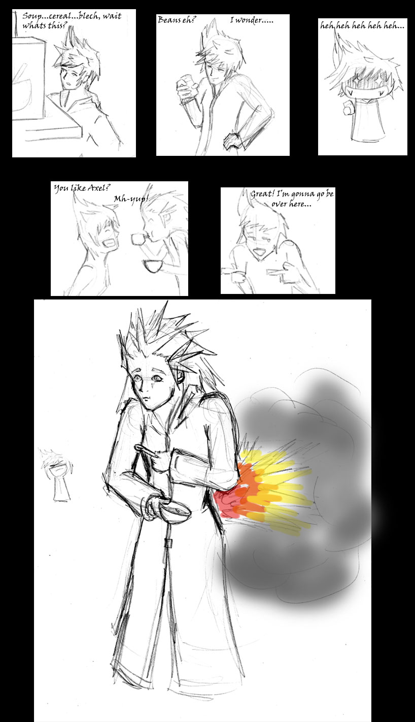 Organization XIII Hijinks: Explosion by individual23