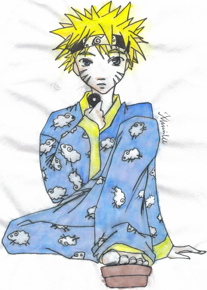 Naruto in PJs by infamousluvluv