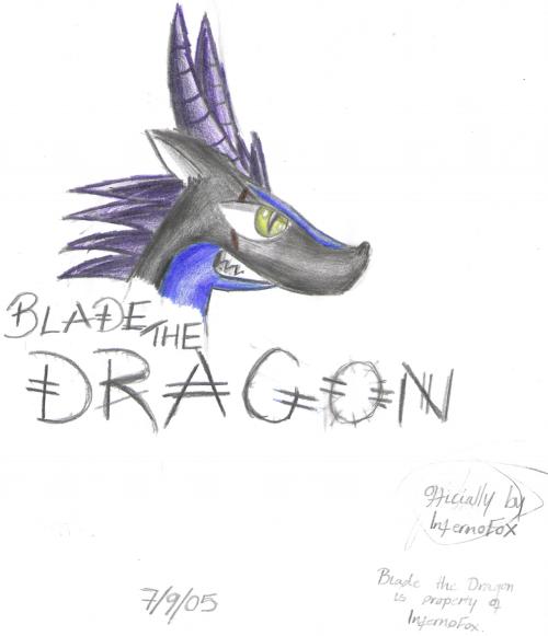 blade the dark dragon by inferno_fox