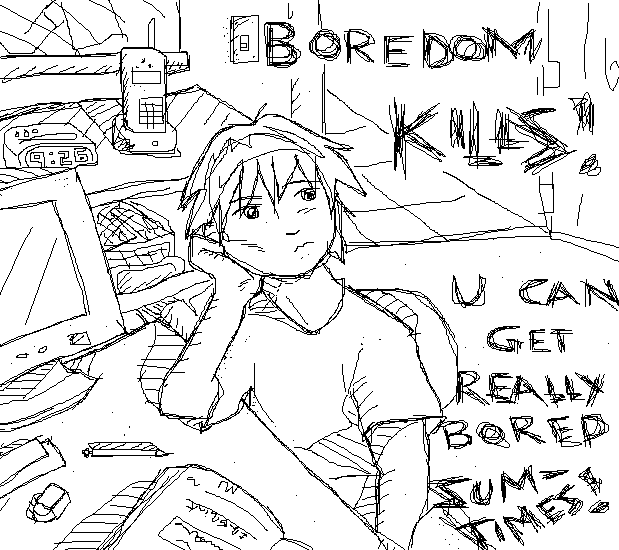 boredom kills by infinitee_kiwi