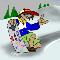 Snowboarder Control Board by infurno