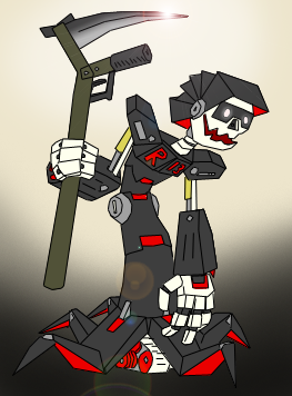R-13 aka. the(The Robot Reaper) by infurno