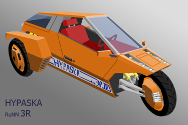 HYPASKA concept 3 wheeler by infurno