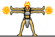 pixeldude fire Demon guy by infurno