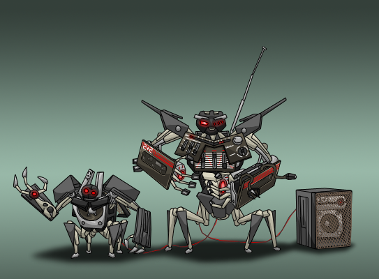 Boombox Transformed by infurno