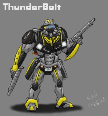 Thunderbolt OC by infurno