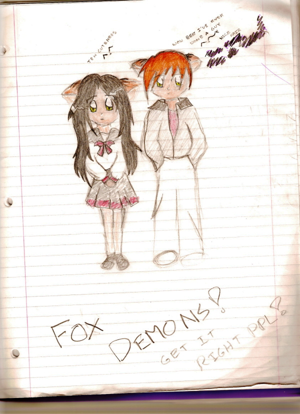 fox demons by inusessbank_lover