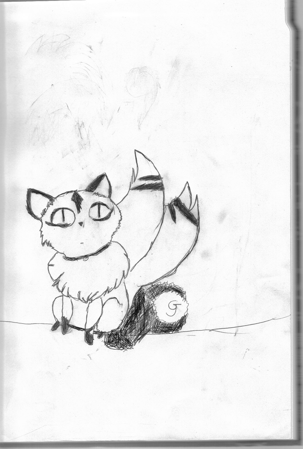 sango's cat. by inuyasha902105454