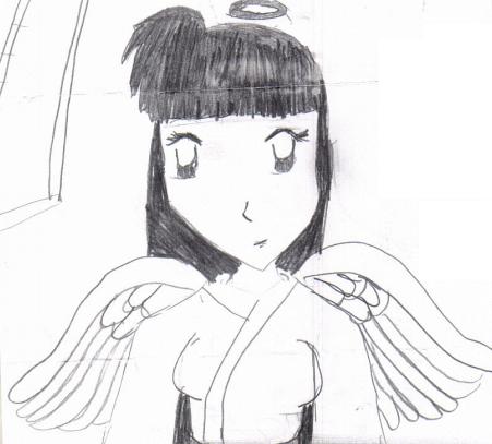Angel Kikyo(u) by inuyasha_and_miroku_fangirl