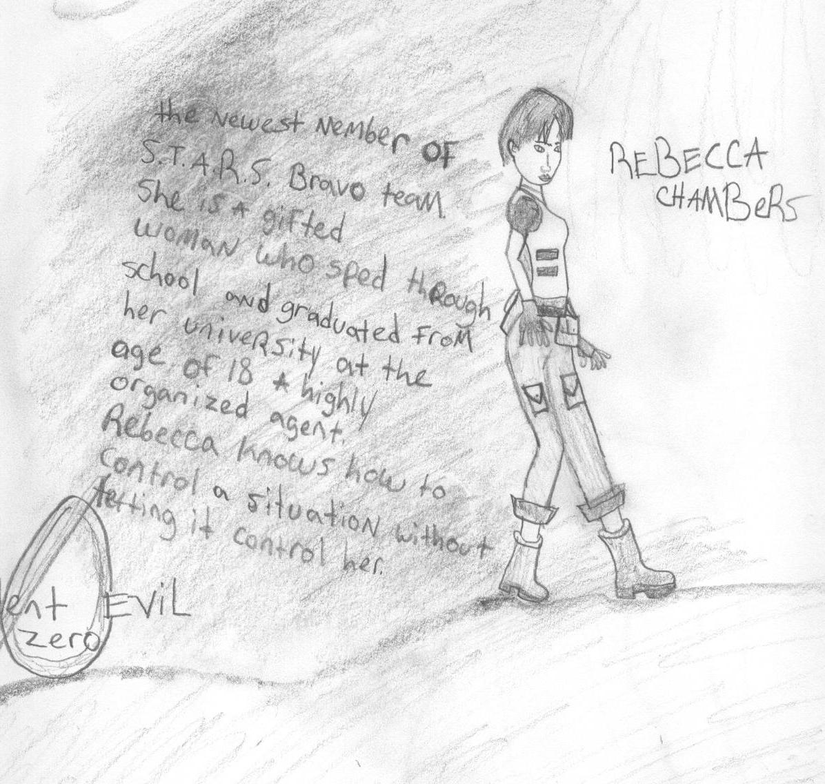 Resident Evil Rebecca by inuyasha_fan2