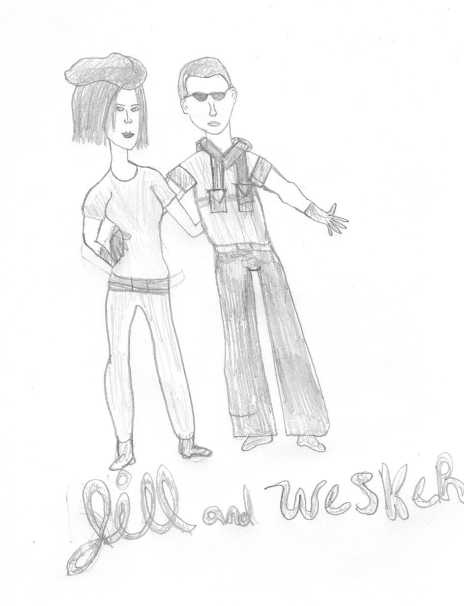wesker and jill by inuyasha_fan2