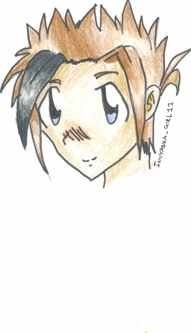 Colored Pencil Boy by inuyasha_girl11