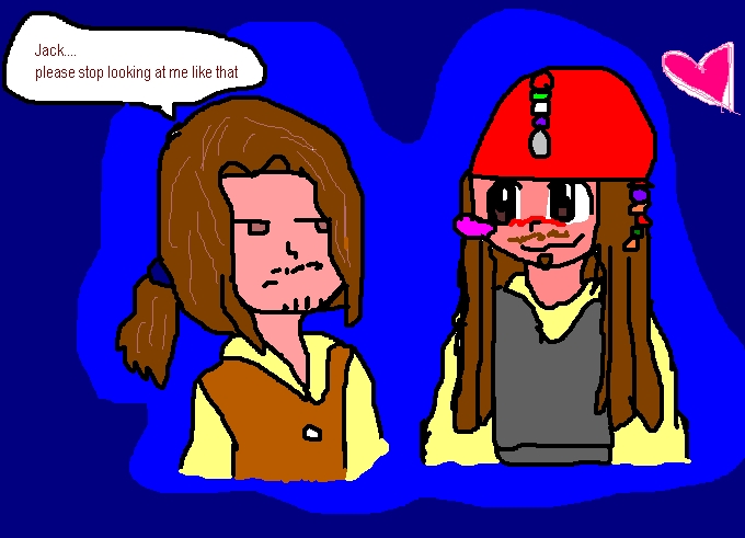 Jack Sparrow and Will Turner-CHIBIS! by inuyasha_naruto_lover