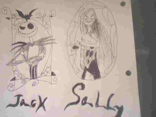 Jack and Sally by inuyasha_naruto_lover