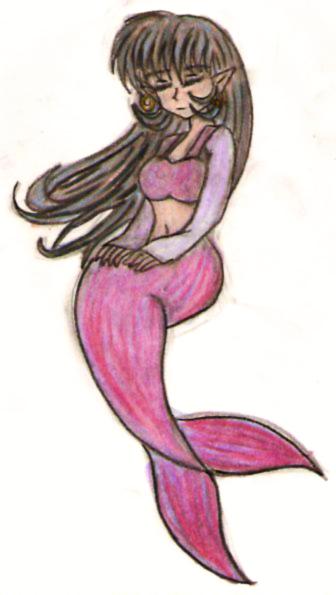 original mermaid by inuyashaandsora