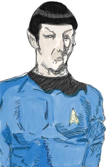 Spock by invader_naid
