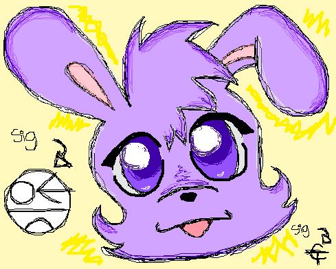 random bunny ^-^ by invadercris