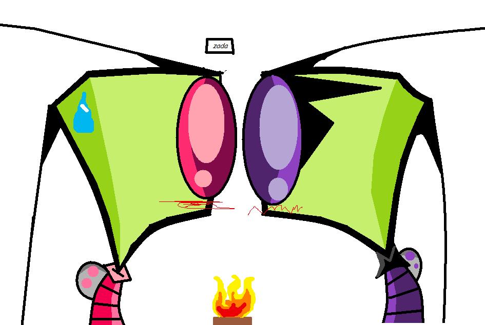 the flame will never die by invaderzim101