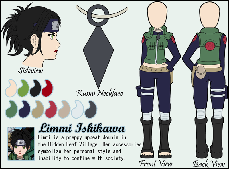 Naruto OC: Limmi Ishikawa by ishie