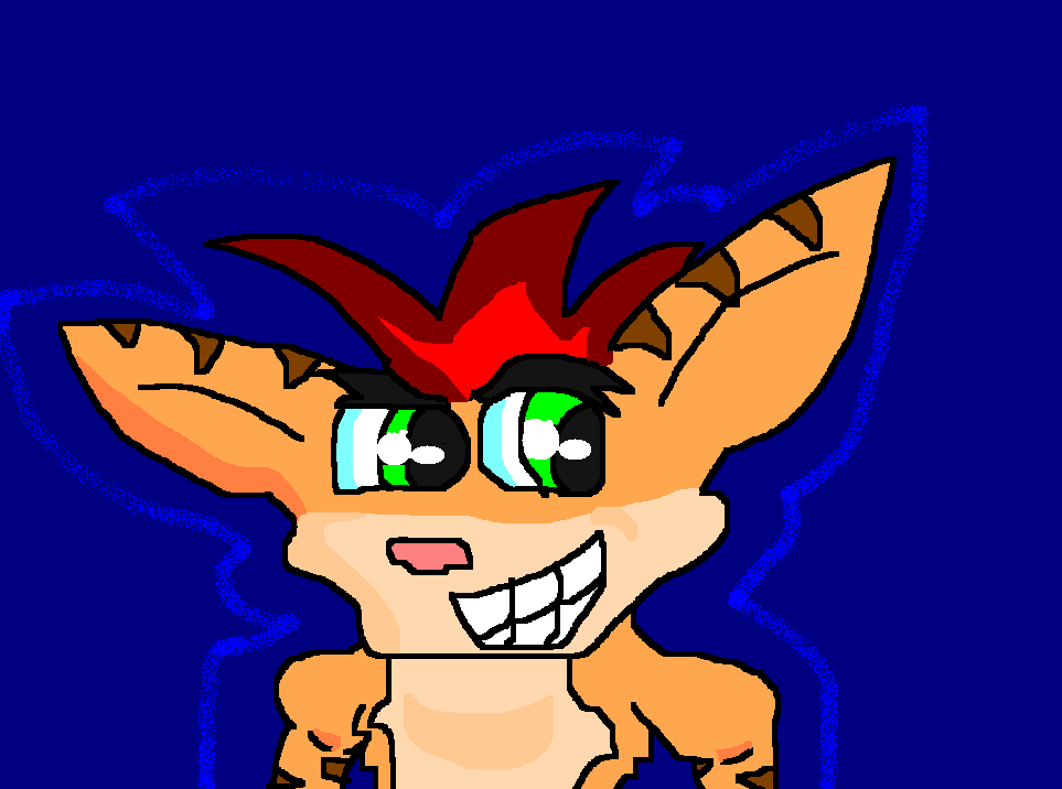 crash as a lombax by isocoot11