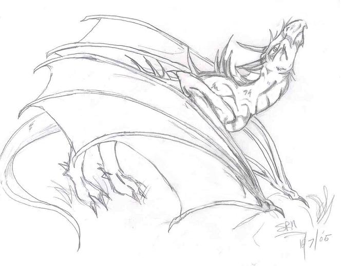 Cyrus as a dragon Metamorphagus by ivygreane