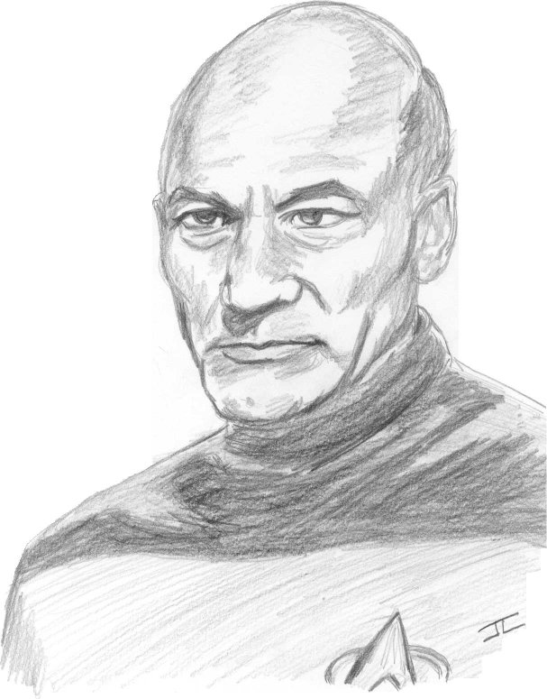 Jean-Luc Picard by JAYCEE