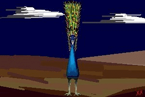 Peacock (anim) by JAYCEE