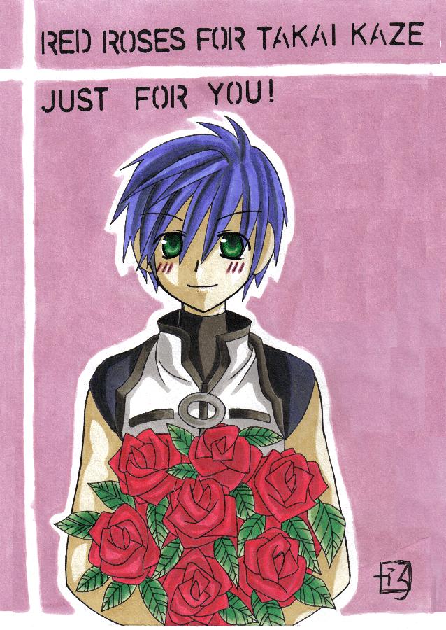 fate with roses *gift for Takai Kaze* by JHanna
