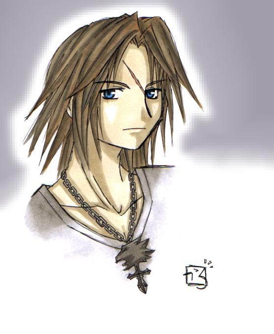 don't call me squall! *gift for Aki* by JHanna