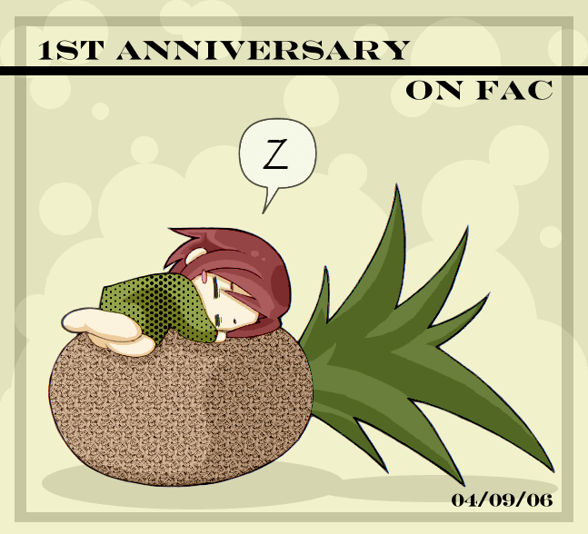 1st anniversary on FAC by JHanna