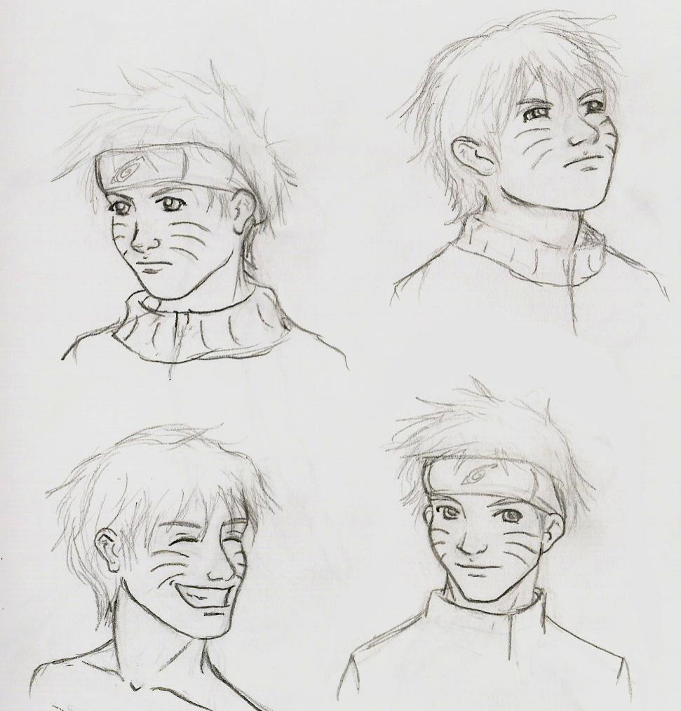 Naruto at different ages by JJIndiana