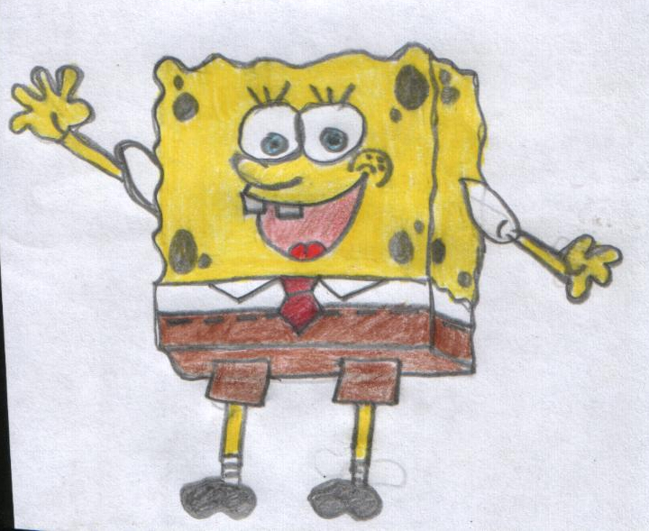 SpongeBob SquarePants Hello by JPCole