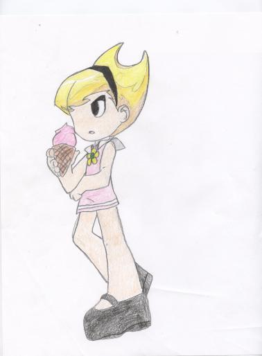 Mandy from Grim&Evil Comic Thingie.. by Jackismine