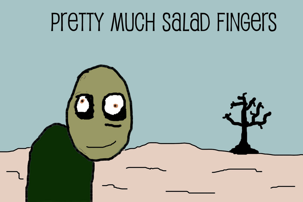 Pretty Much Salad Fingers by Jadeclaw