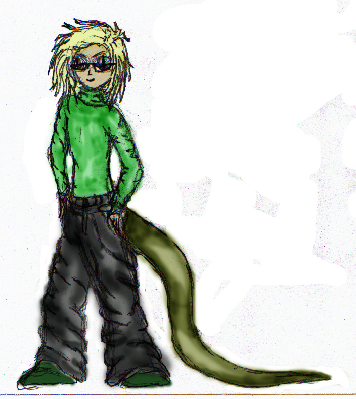 lizard guy Wesker color version by Jadis