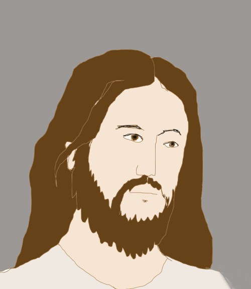 Sad Jesus fan art by Jadis