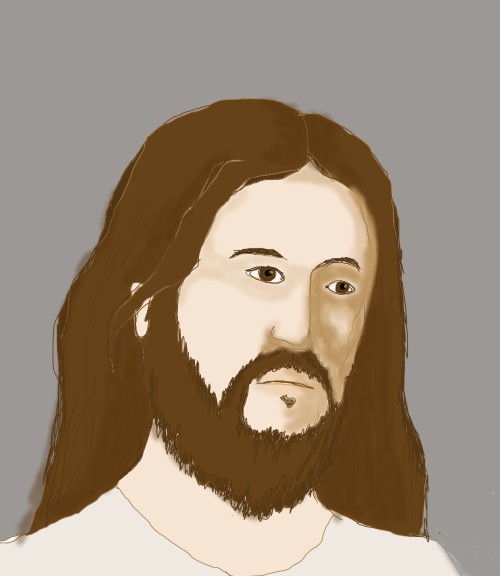 sad jesus WIP 2 by Jadis